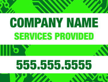 Picture of 18" x 24" - Car Magnet - IT Services - 10