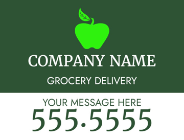 Picture of 18" x 24" - Car Magnet - Delivery - 01