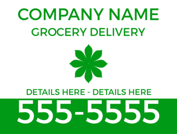 Picture of 18" x 24" - Car Magnet - Delivery - 05
