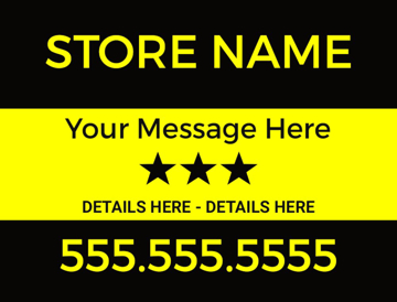 Picture of 18" x 24" - Car Magnet - Retail - 09