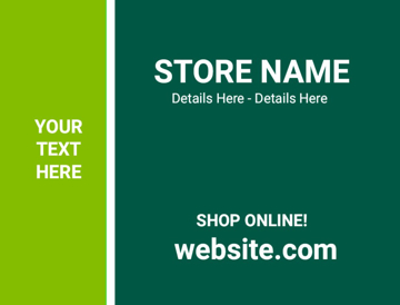 Picture of 18" x 24" - Car Magnet - Retail - 25