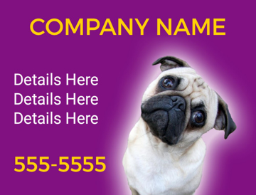 Picture of 18" x 24" - Car Magnet - Pet Care - 11