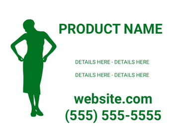 Picture of 18" x 24" - Car Magnet - Health & Fitness - 03