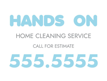 Picture of 18" x 24" - Car Magnet - Home Services - 14