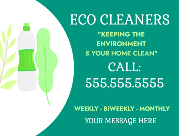 Picture of 18" x 24" - Car Magnet - Cleaning Services - 09