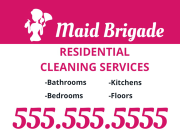 Picture of 18" x 24" - Car Magnet - Cleaning Services - 10