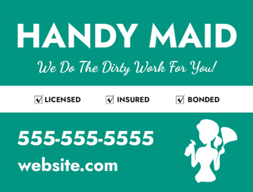 Picture of 18" x 24" - Car Magnet - Cleaning Services - 12