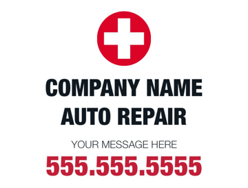 Picture of 18" x 24" - Car Magnet - Auto Care - 01