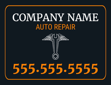 Picture of 18" x 24" - Car Magnet - Auto Care - 15
