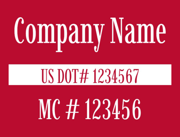 Picture of 18" x 24" - Car Magnet - General - 02