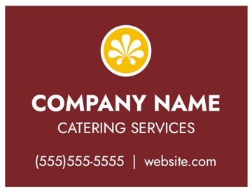 Picture of 18" x 24" - Car Magnet - Restaurant - 13