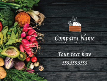 Picture of 18" x 24" - Car Magnet - Restaurant - 18