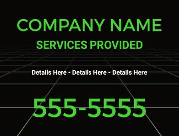 Picture of 18" x 24" - Car Magnet - Contractor - 03