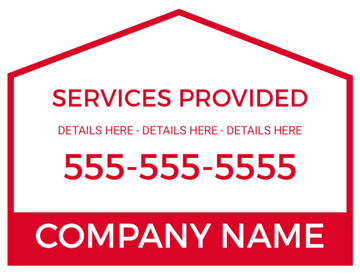 Picture of 18" x 24" - Car Magnet - Contractor - 09
