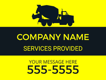 Picture of 18" x 24" - Car Magnet - Contractor - 14