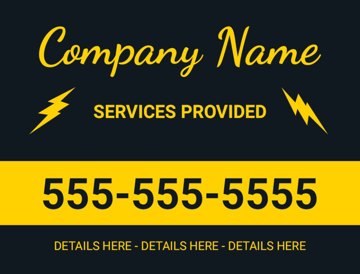 Picture of 18" x 24" - Car Magnet - Contractor - 25