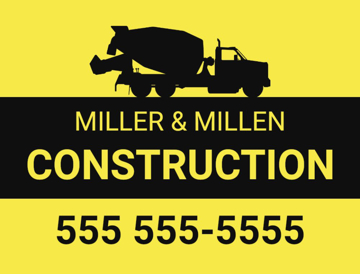 Picture of 18" x 24" - Car Magnet - Contractor - 34