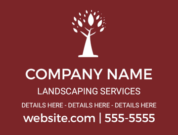 Picture of 18" x 24" - Car Magnet - Lawn Care - 04