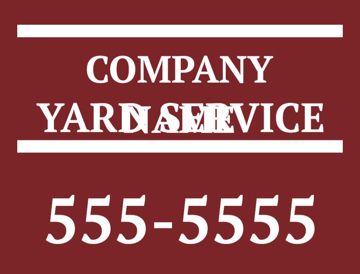 Picture of 18" x 24" - Car Magnet - Lawn Care - 14