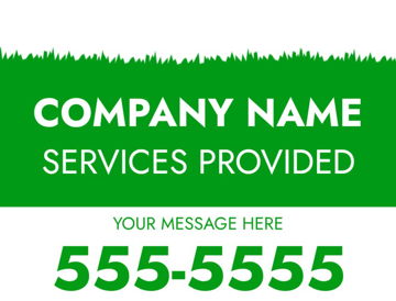 Picture of 18" x 24" - Car Magnet - Lawn Care - 15