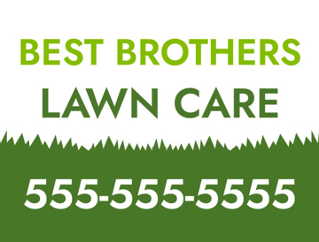 Picture of 18" x 24" - Car Magnet - Lawn Care - 19