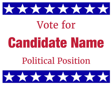 Picture of 18" x 24" - Car Magnet - Political - 03