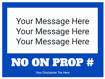 Picture of 18" x 24" - Car Magnet - Political - 05