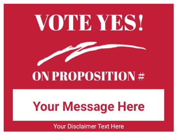 Picture of 18" x 24" - Car Magnet - Political - 14