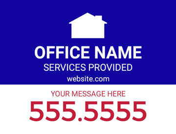 Picture of 18" x 24" - Car Magnet - Real Estate - 07