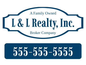 Picture of 18" x 24" - Car Magnet - Real Estate - 16