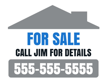 Picture of 18" x 24" - Car Magnet - Real Estate - 21