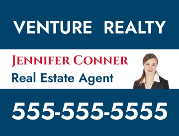Picture of 18" x 24" - Car Magnet - Real Estate - 24