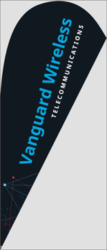 Picture of Teardrop Flag - Business - 04