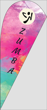 Picture of Teardrop Flag - Business - 06