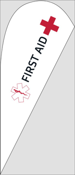 Picture of Teardrop Flag - Business - 10
