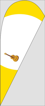 Picture of Teardrop Flag - Events - 01