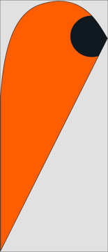 Picture of Teardrop Flag - Events - 03