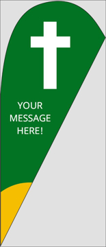 Picture of Teardrop Flag - Events - 06