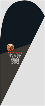 Picture of Teardrop Flag - Events - 11
