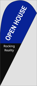 Picture of Teardrop Flag - Real Estate - 03
