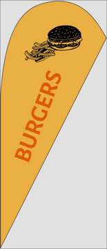 Picture of Teardrop Flag - Restaurants - 09