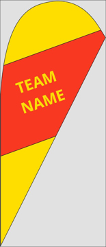 Picture of Teardrop Flag - Sports - 02