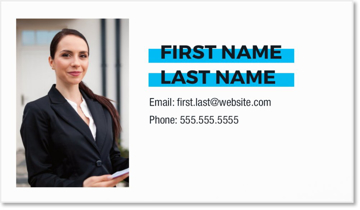 Picture of Real Estate Business Card 4