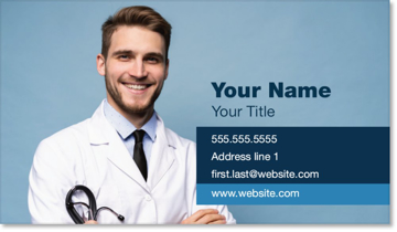 Picture of Health & Social Services Business Card 10