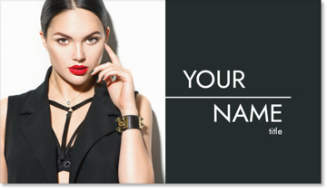 Picture of Art, Design, & Entertainment Business Card 10