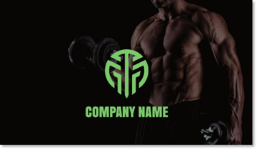 Picture of Sports & Fitness Business Card 2