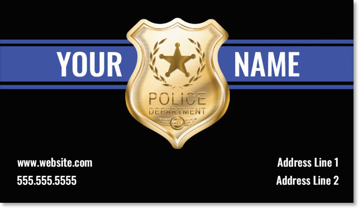 Picture of Law, Public Safety & Politics Business Card 3