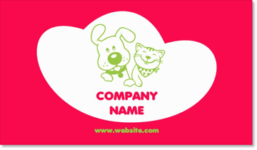 Picture of Animals & Pet Care Business Card 6