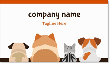 Picture of Animals & Pet Care Business Card 11