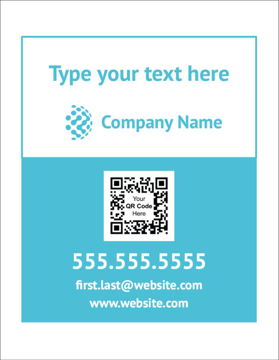 Picture of Business Promo 13  - Vertical - Postcard Magnet